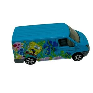 SpongeBob SquarePants Blue Matchbox Van